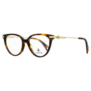 Lanvin LNV2614 Tea Cup Eyeglasses 214 Havana/Gold 53mm
